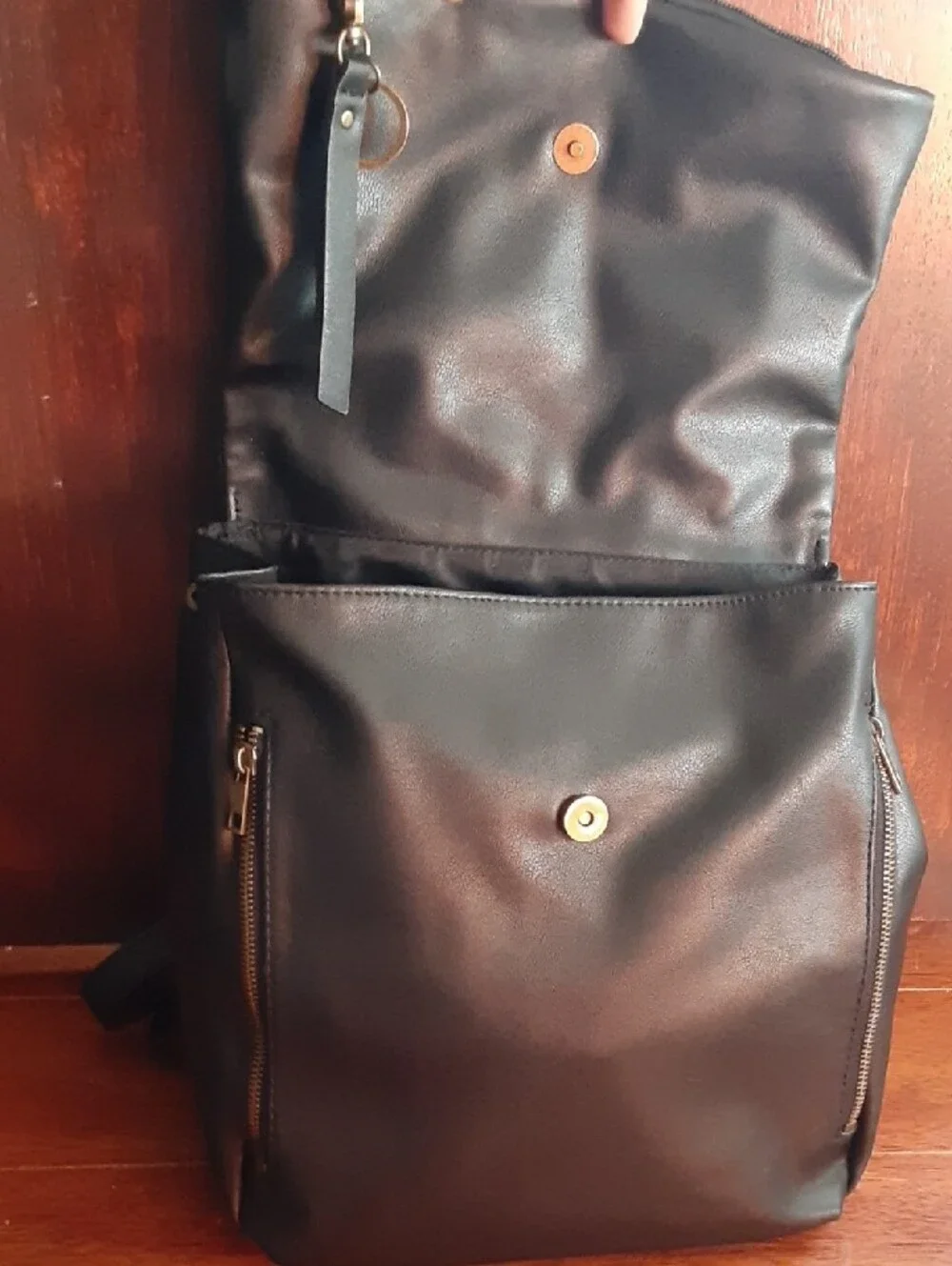 Frye and Co. Women's Backpack Brown - Picture 7 of 11